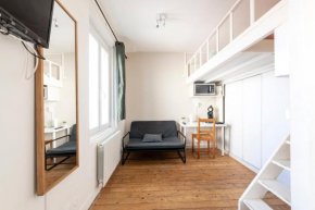 Studio lumineux centre proche plage - wifi